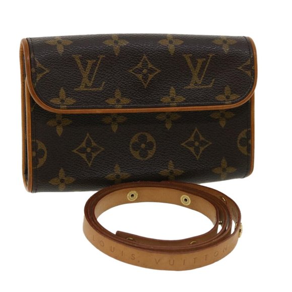 LOUIS VUITTON Monogram Pochette Florentine Waist Bag LV Auth - Picture 1 of 16